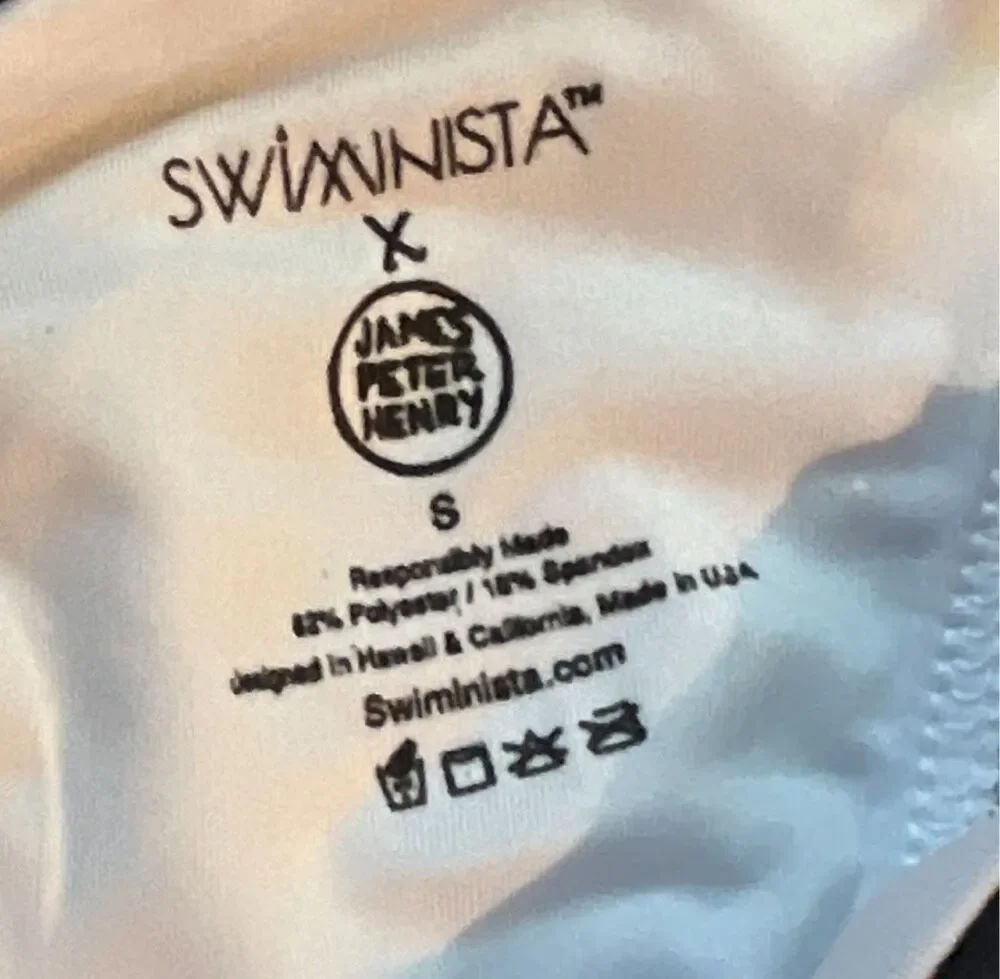 Swiminista x James Peter Henry Wise Bottom La Peer Print S